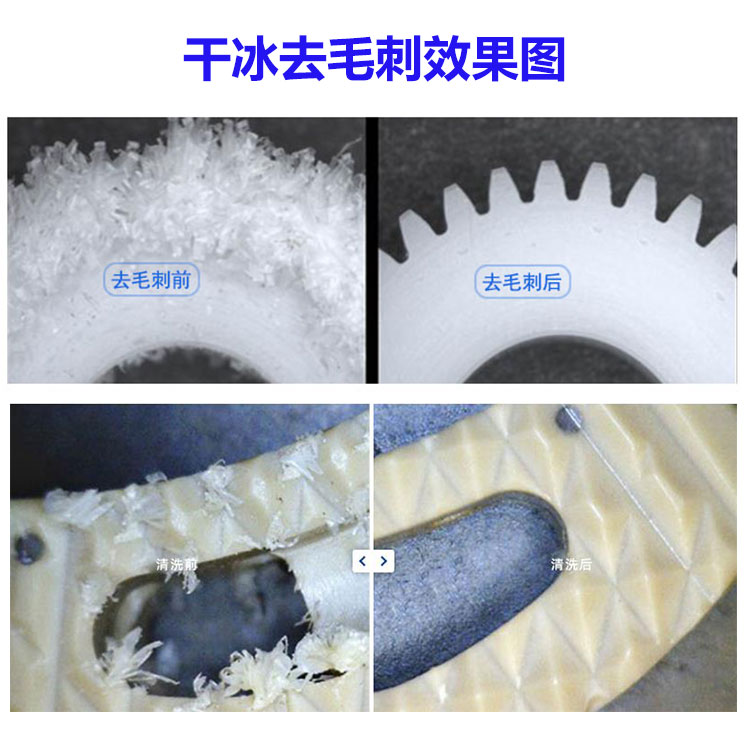 干冰清洗機注塑件去毛刺的革命性解決方案